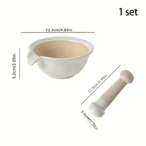 Ceramic grinding bowls
